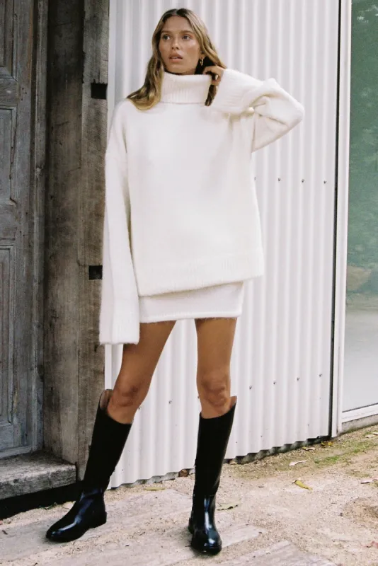 WINNIE JUMPER - WHITE sold by Sndys