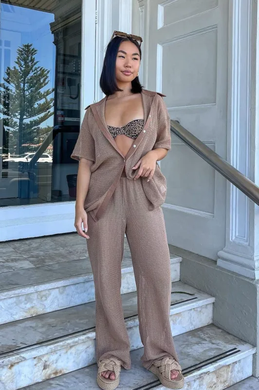 HYAMS PANTS - MOCHA sold by Sndys