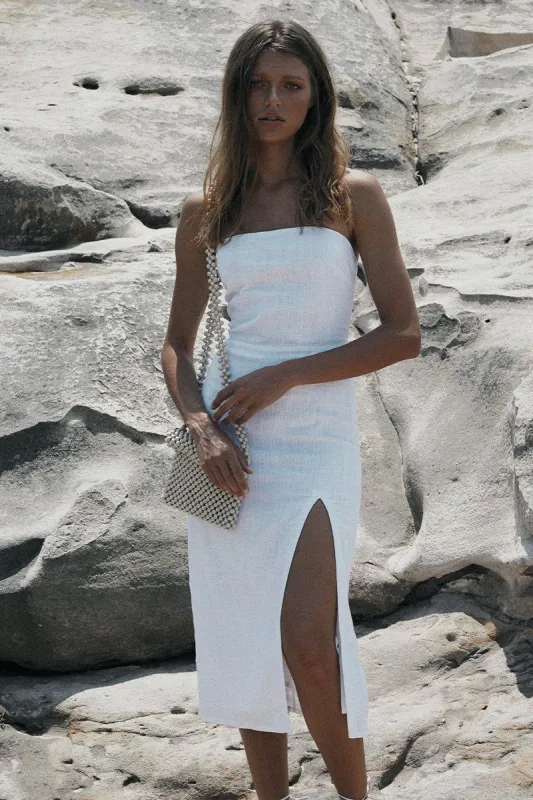 SERENA DRESS - WHITE sold by Sndys