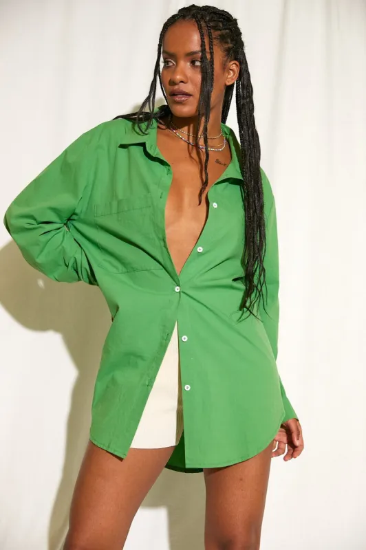 BELLO SHIRT - GREEN made by Sndys