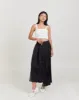 CELIA LACE MIDI SKIRT BLACK sold by CHIEL