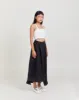 CELIA LACE MIDI SKIRT BLACK sold by CHIEL