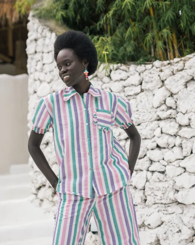 COTTON CANDY SHIRT made by CHIEL