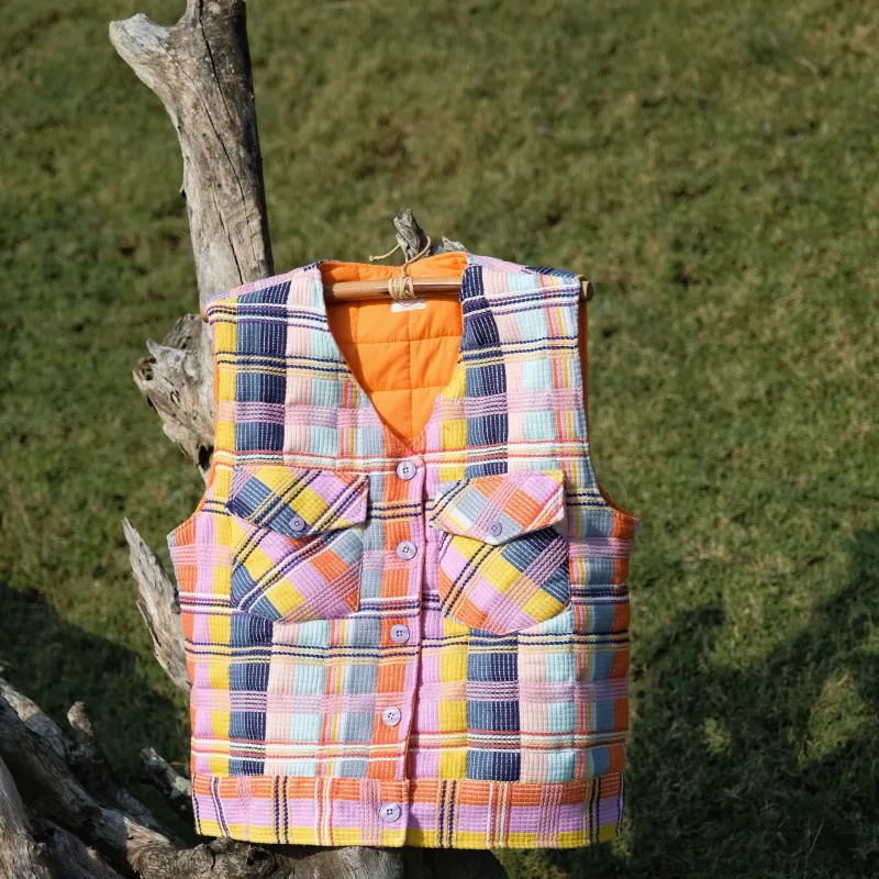 NATA REVERSIBLE VEST sold by CHIEL