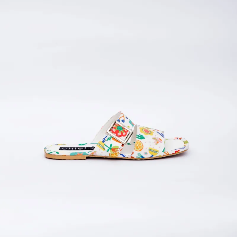 FLO SANDAL WHITE sold by CHIEL