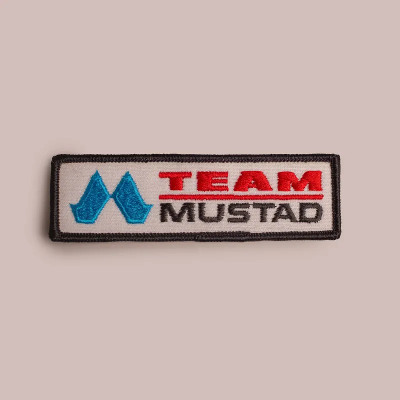 Vintage Patch - Team Mustad made by Lost And Foundry