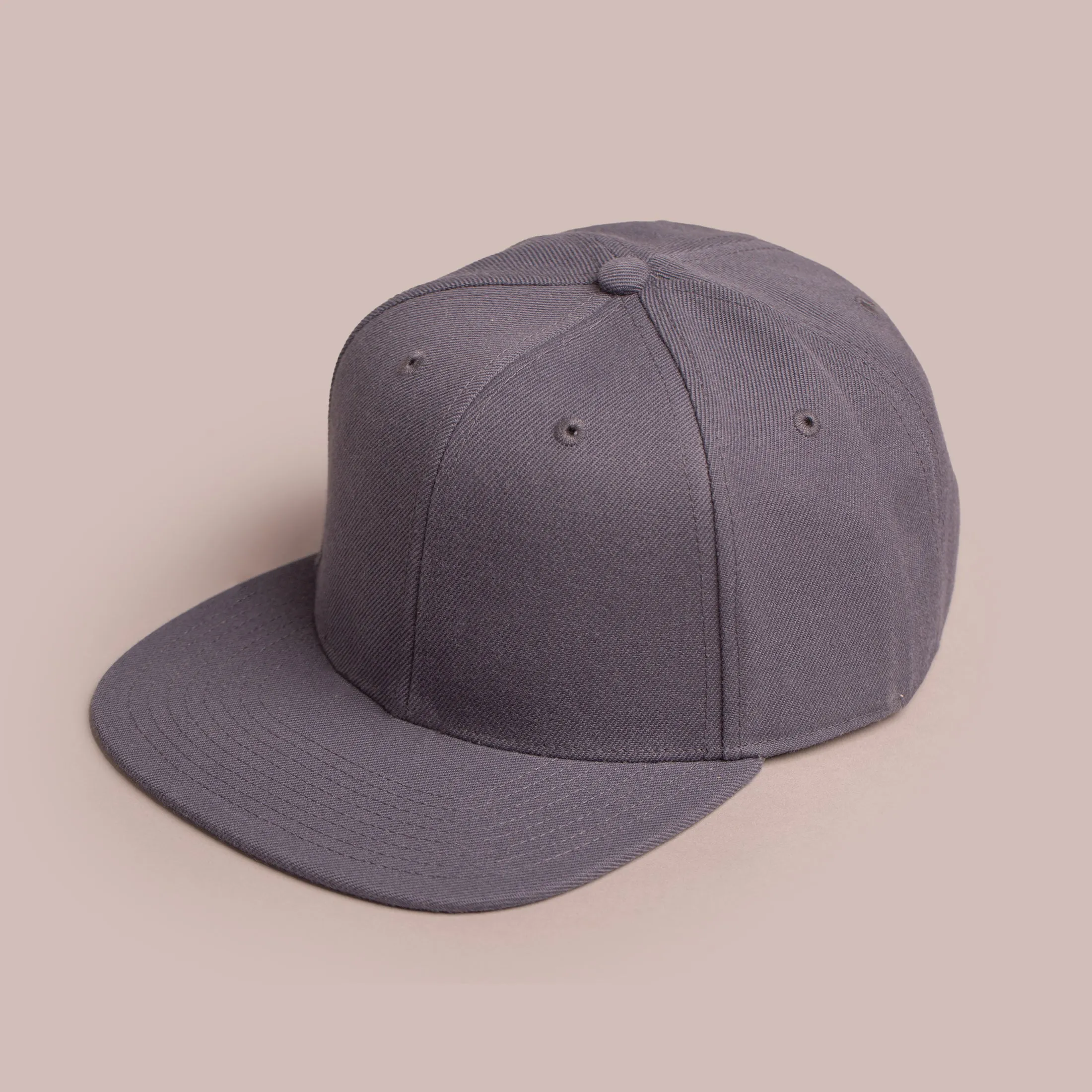 Blank Hat - ascolour Stock Snapback - 4 colours sold by Lost And Foundry product image thumbnail 3