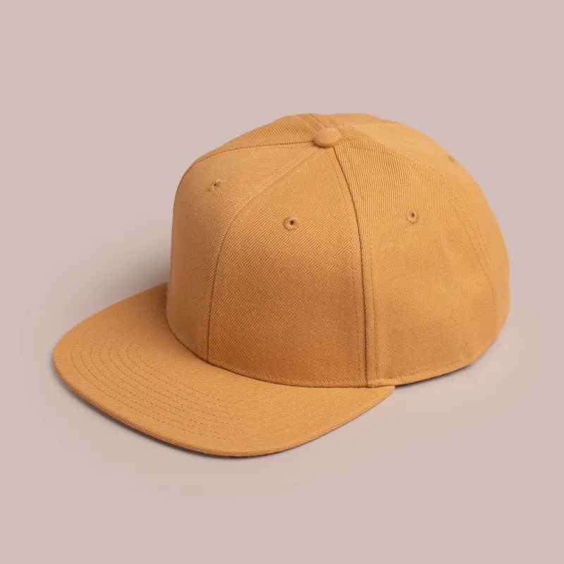 Blank Hat - ascolour Stock Snapback - 4 colours made by Lost And Foundry