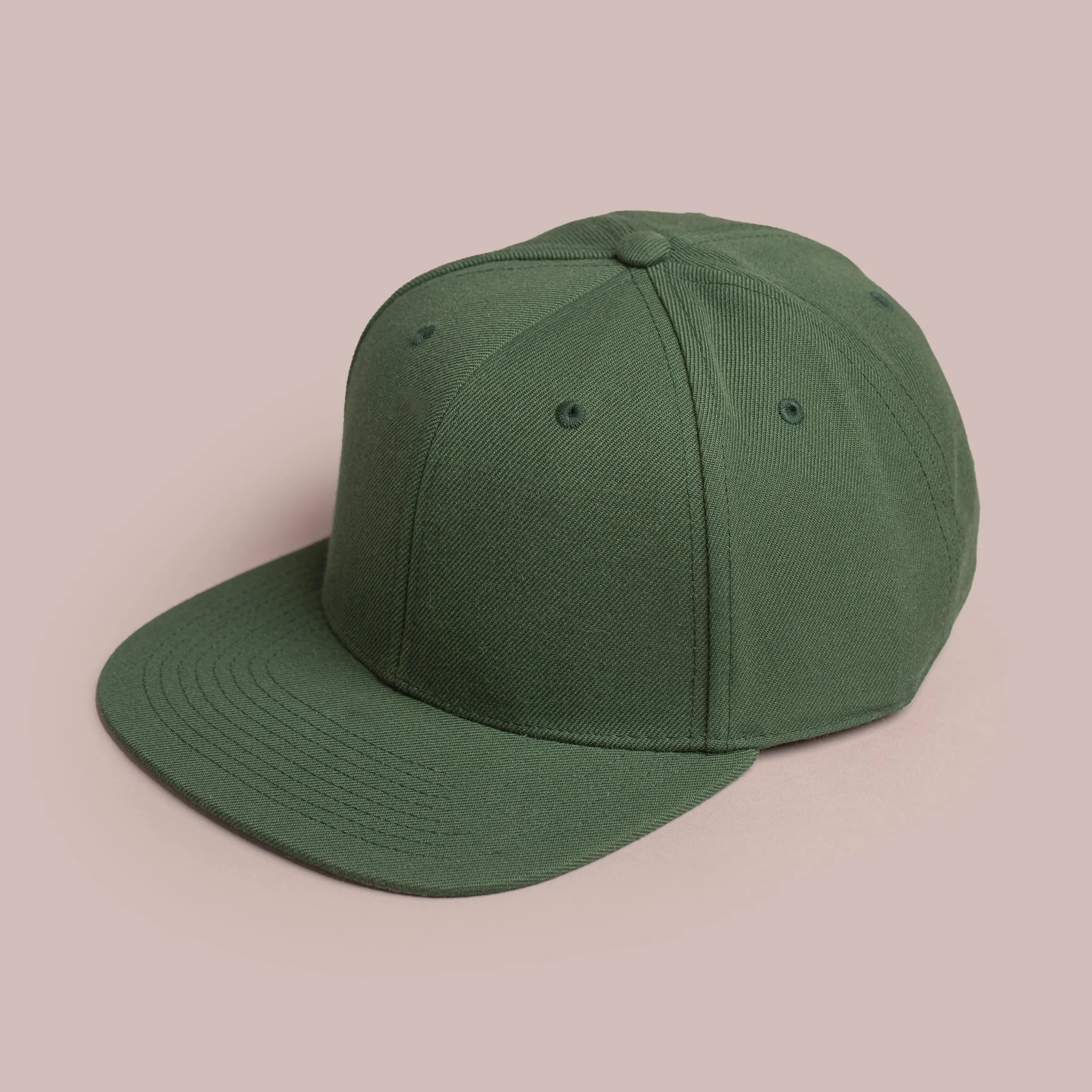Blank Hat - ascolour Stock Snapback - 4 colours sold by Lost And Foundry product image thumbnail 2