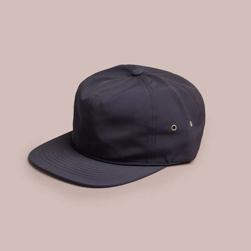 Blank Hat - Nylon Adventure Cap - Navy made by Lost And Foundry