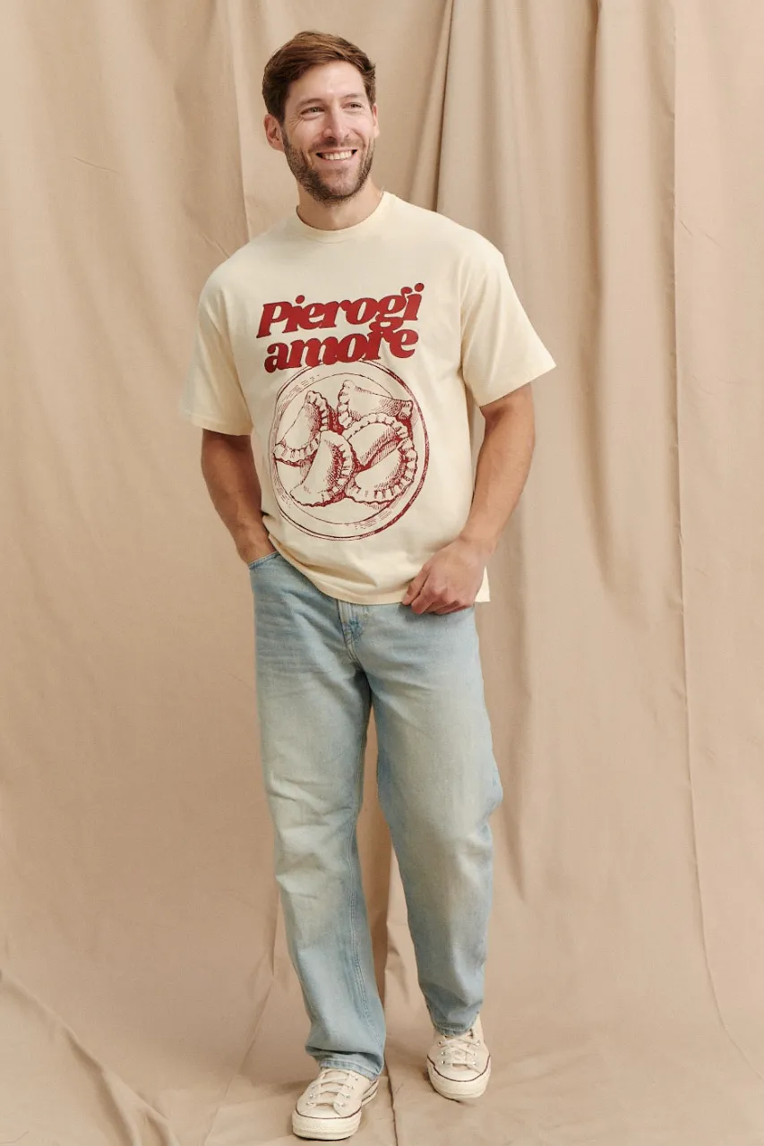 T-SHIRT PIEROGI AMORE - MEN sold by She is Sunday product image thumbnail 3