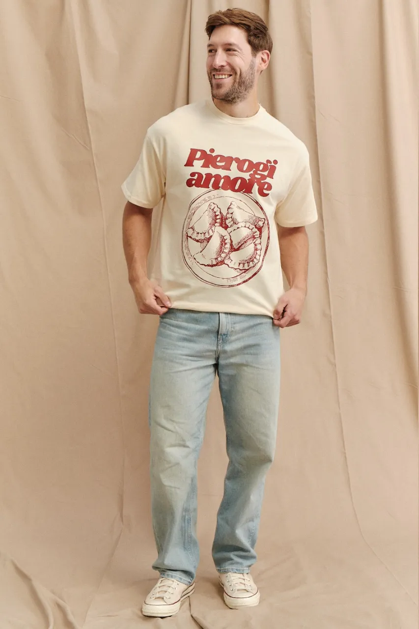T-SHIRT PIEROGI AMORE - MEN sold by She is Sunday product image thumbnail 2