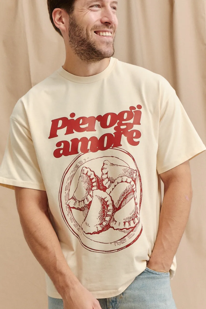 T-SHIRT PIEROGI AMORE - MEN sold by She is Sunday product image thumbnail 4