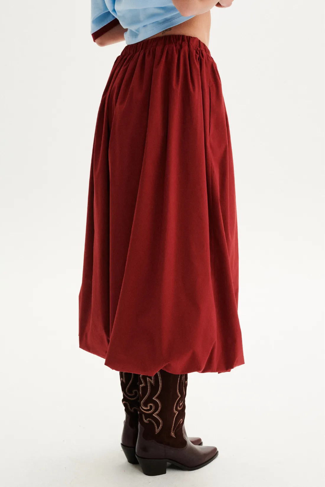 SPÓDNICA BALLERINA CAPPUCINA BORDOWA sold by She is Sunday product image thumbnail 4