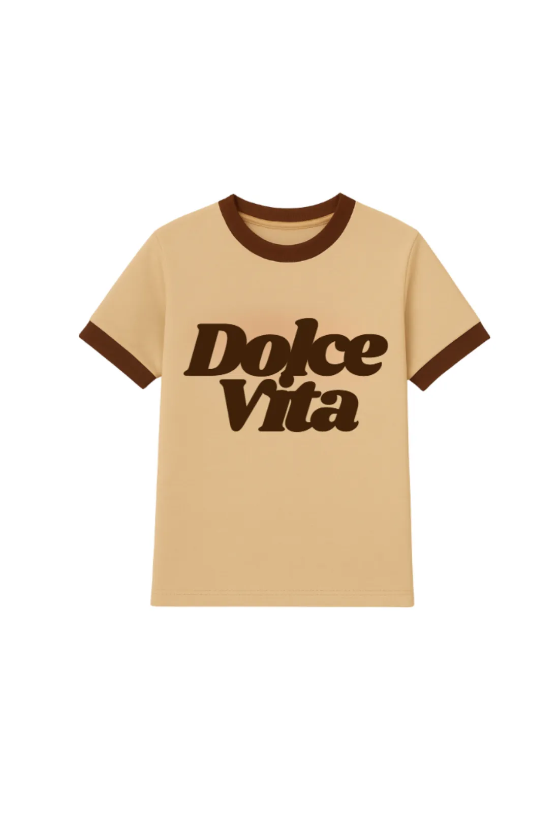 T-SHIRT DOLCE VITA MOKKA sold by She is Sunday product image thumbnail 3