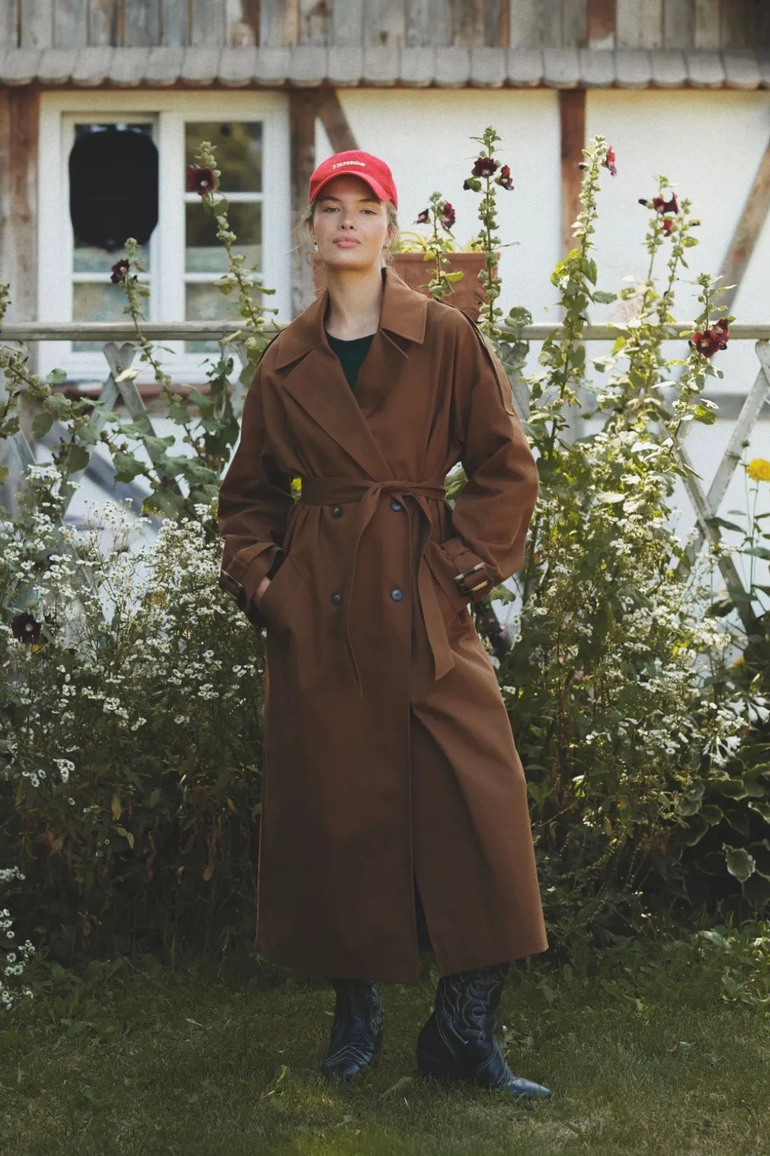 TRENCH GAIA ORZECHOWY sold by She is Sunday product image thumbnail 2