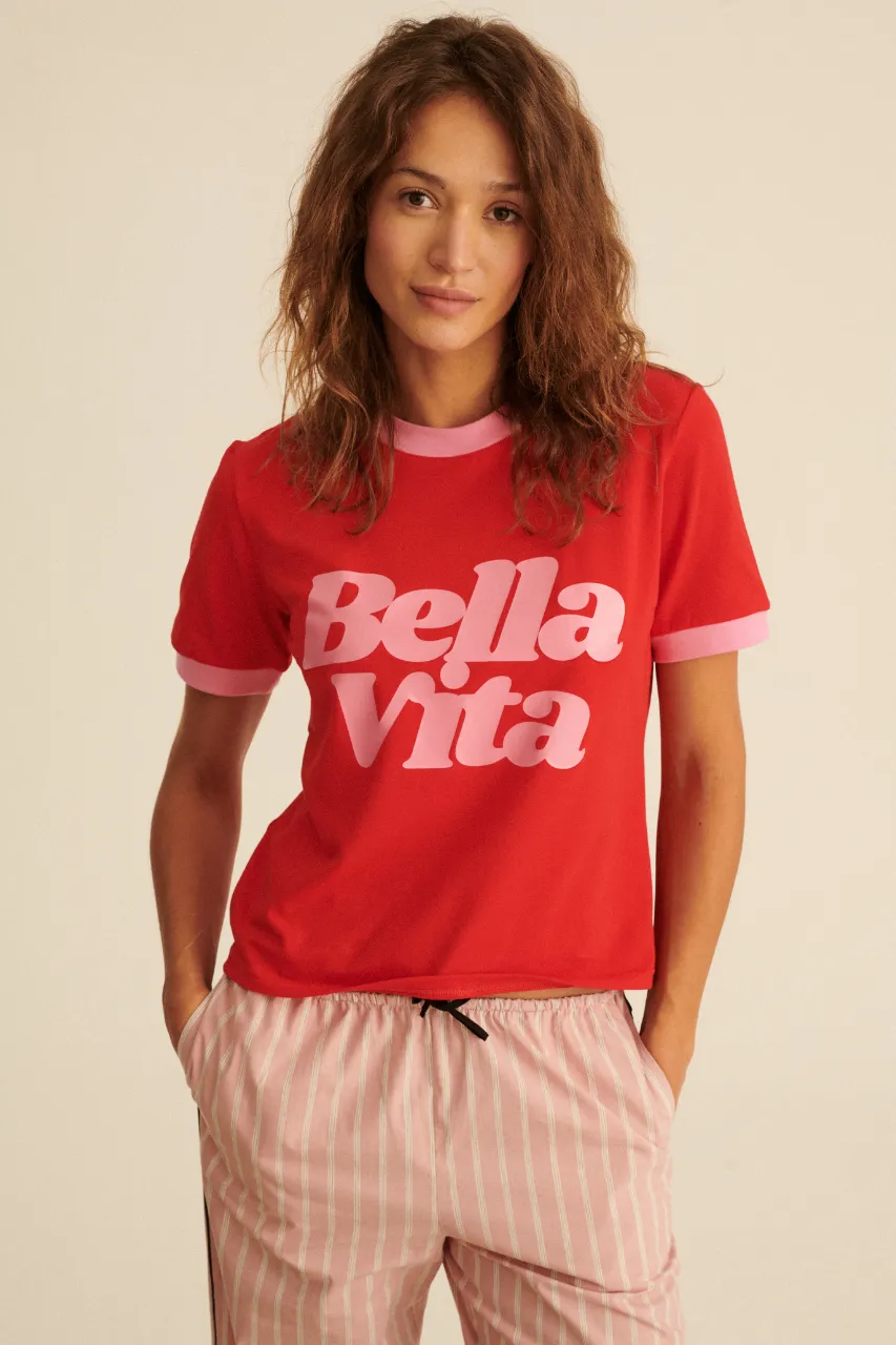 T-SHIRT BELLA VITA sold by She is Sunday product image thumbnail 3