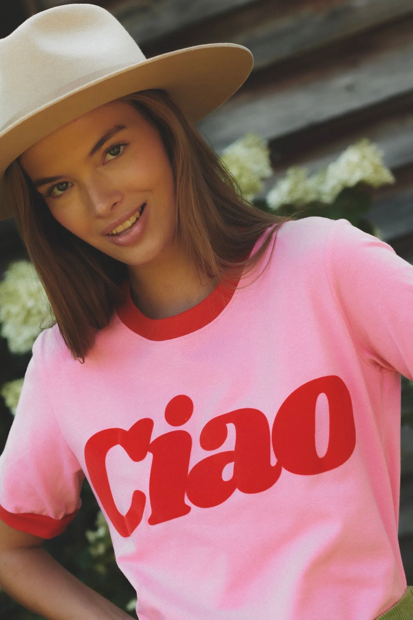 T-SHIRT CIAO SUNDAY RÓŻOWY sold by She is Sunday product image thumbnail 3