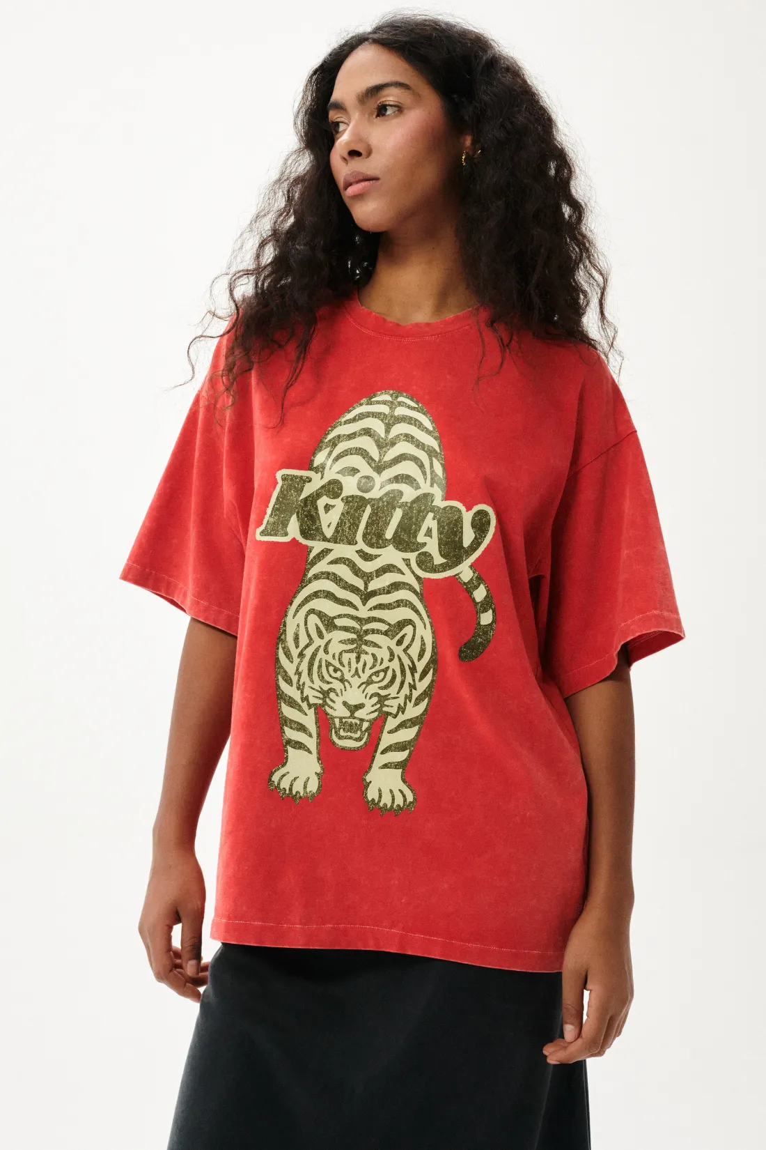 T-SHIRT KITTY CZERWONY sold by She is Sunday