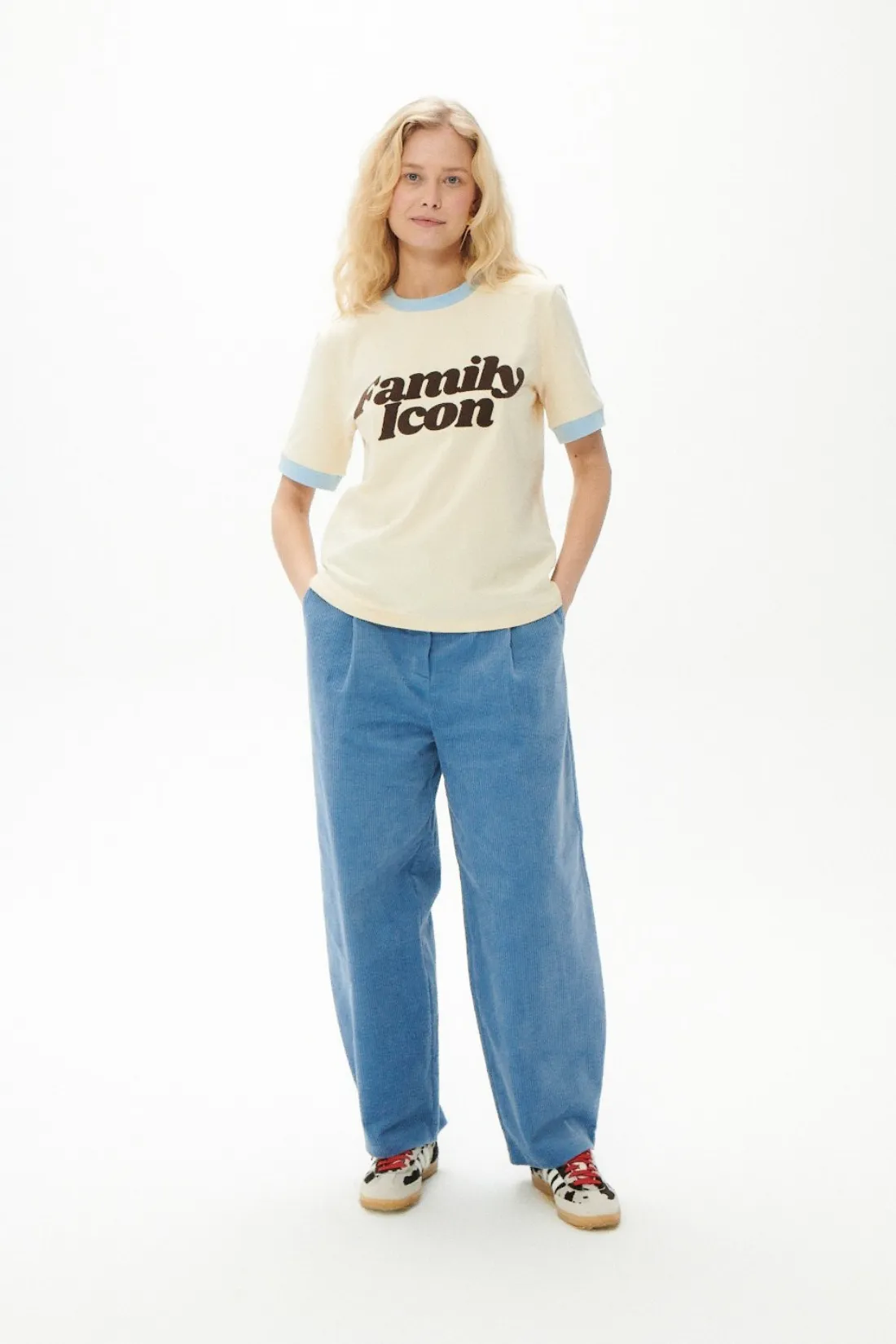 T-SHIRT FAMILY ICON ECRU sold by She is Sunday product image thumbnail 5