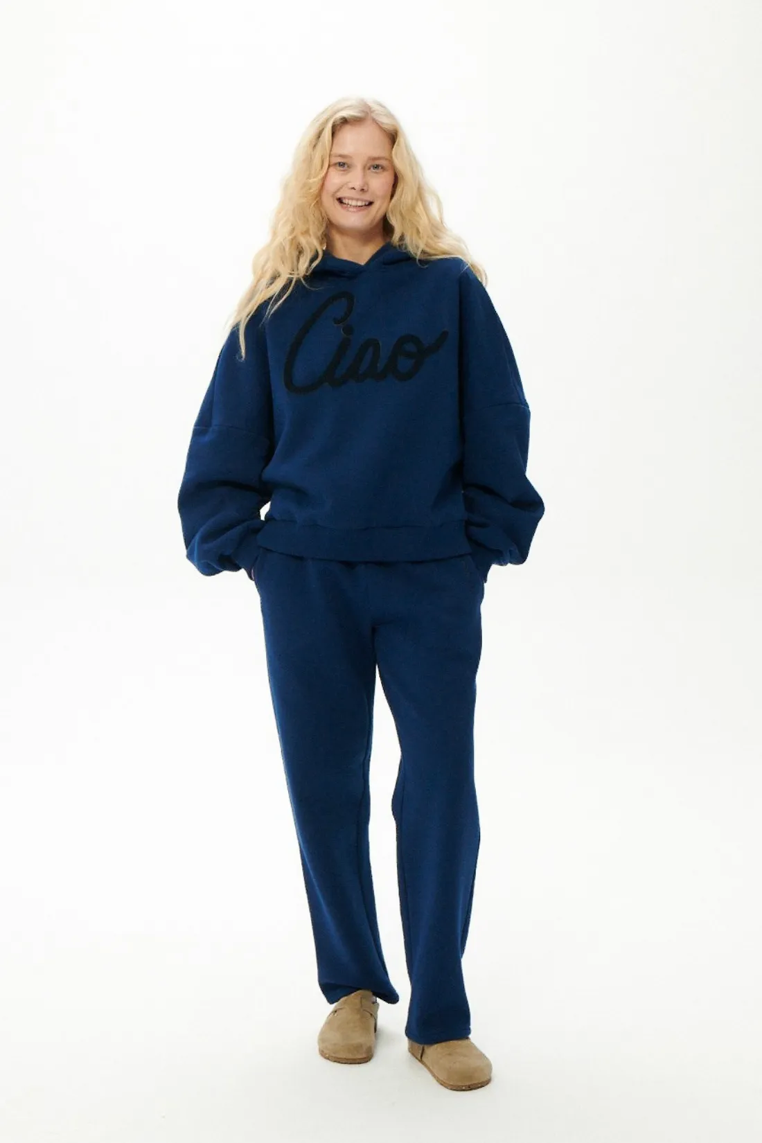 SPODNIE COSMICA GRANATOWE sold by She is Sunday