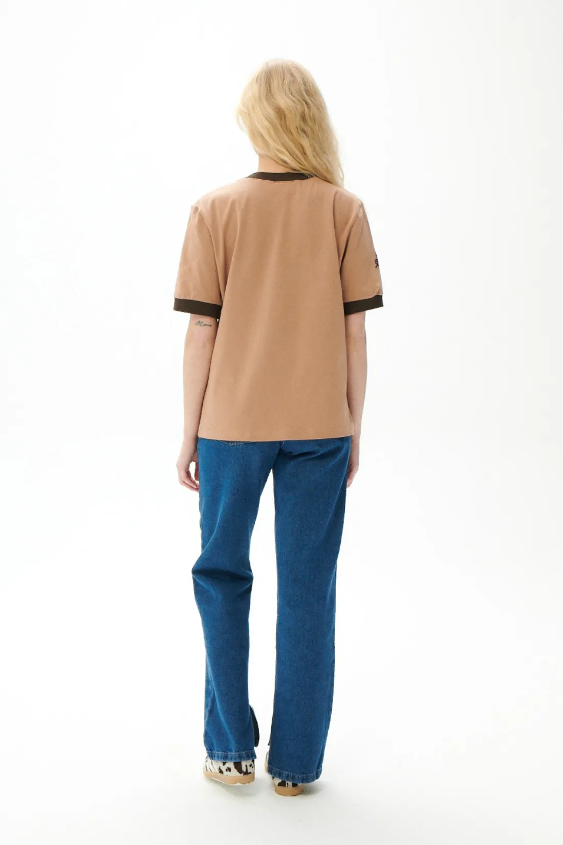 T-SHIRT BASIC SUNDAY BRĄZOWY sold by She is Sunday product image thumbnail 4
