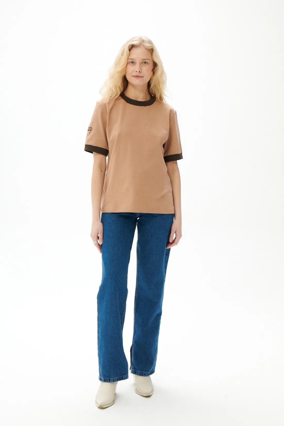 T-SHIRT BASIC SUNDAY BRĄZOWY sold by She is Sunday product image thumbnail 5
