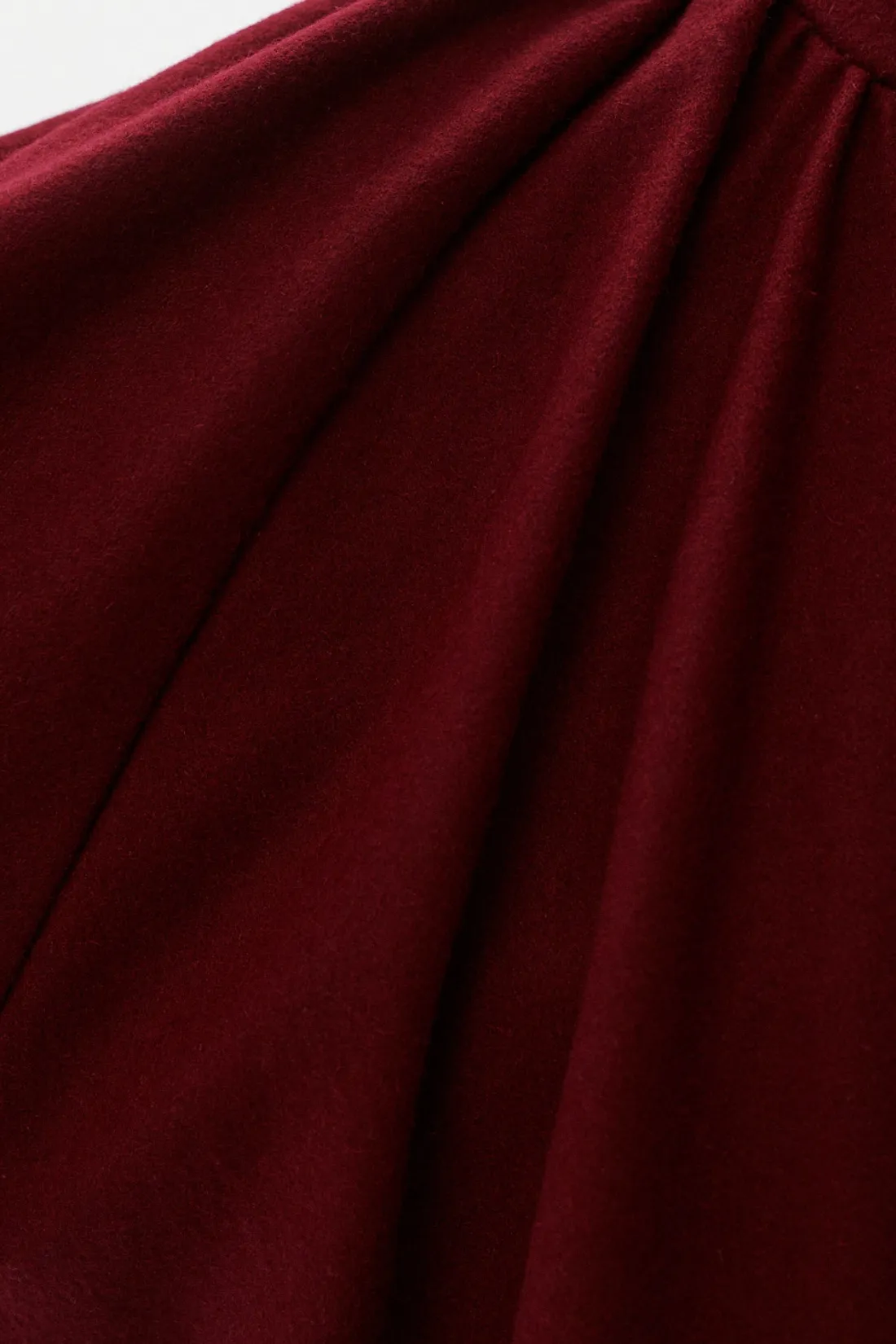 KURTKA WEŁNIANA BURGUNDY NIGHT BORDOWA sold by She is Sunday product image thumbnail 4