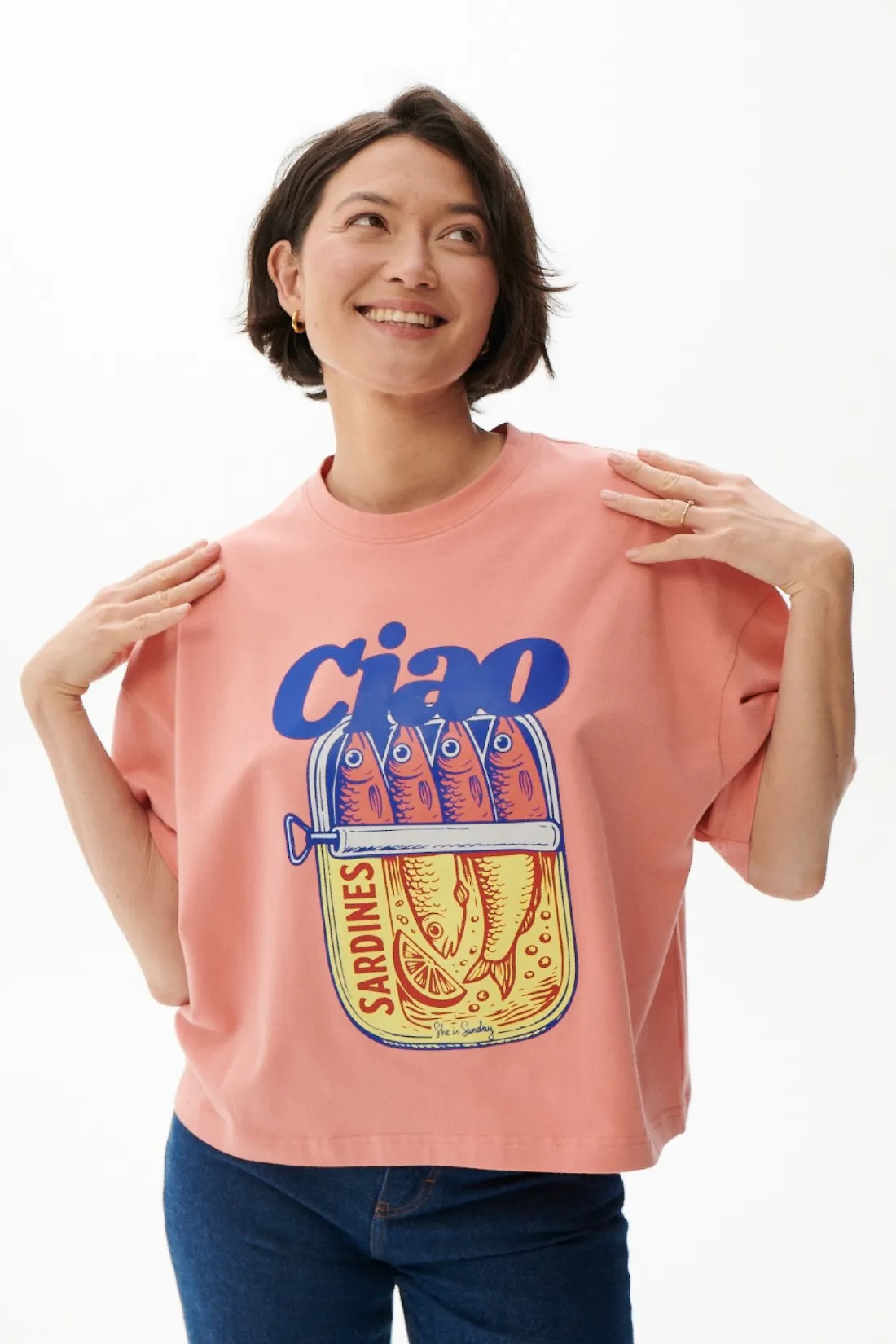 T-SHIRT CIAO SARDYNKI sold by She is Sunday