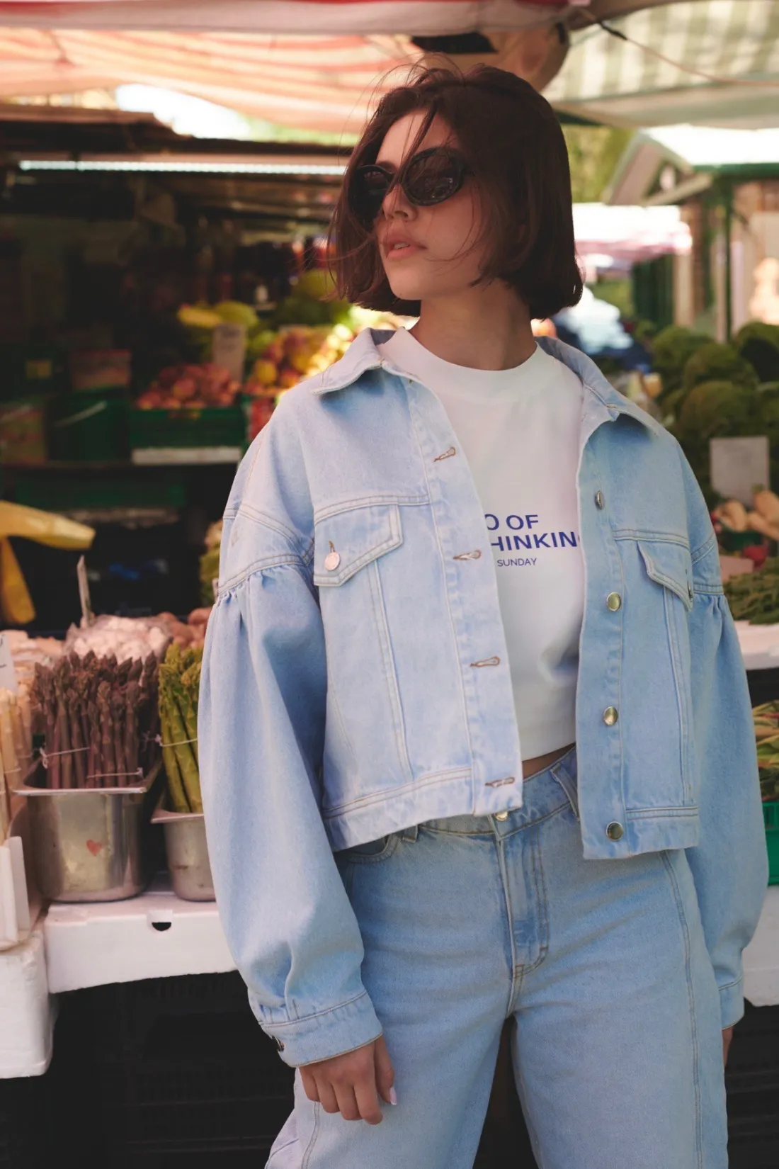 T-SHIRT CEO OF OVERTHINKING ECRU sold by She is Sunday product image thumbnail 3