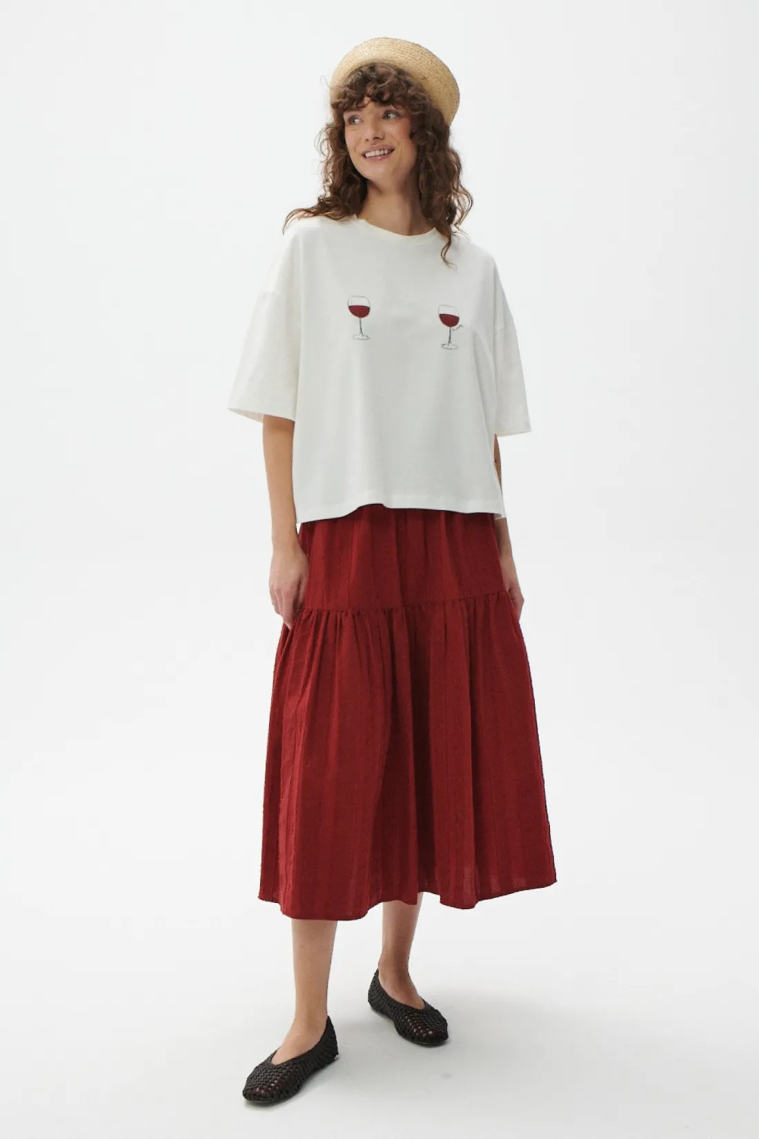T-SHIRT DOLCE VINO ŚMIETANKOWY sold by She is Sunday product image thumbnail 2