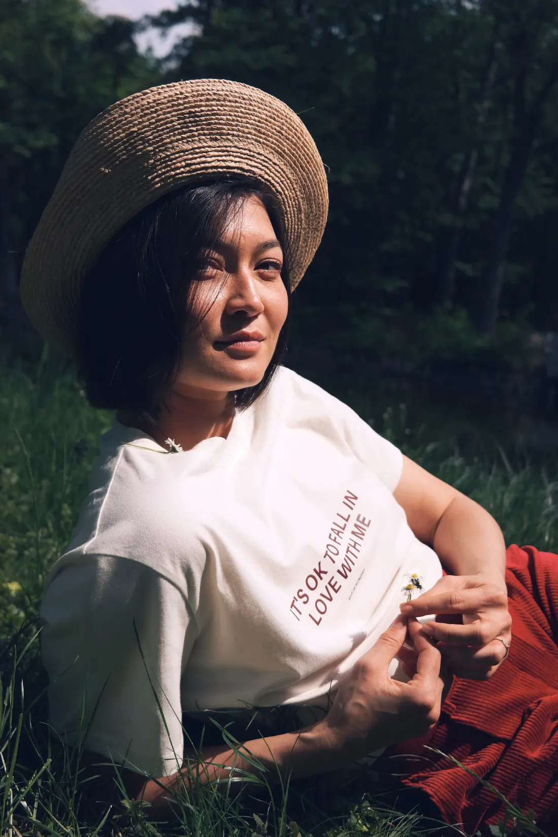 T-SHIRT FALL IN LOVE ŚMIETANKOWY sold by She is Sunday product image thumbnail 2