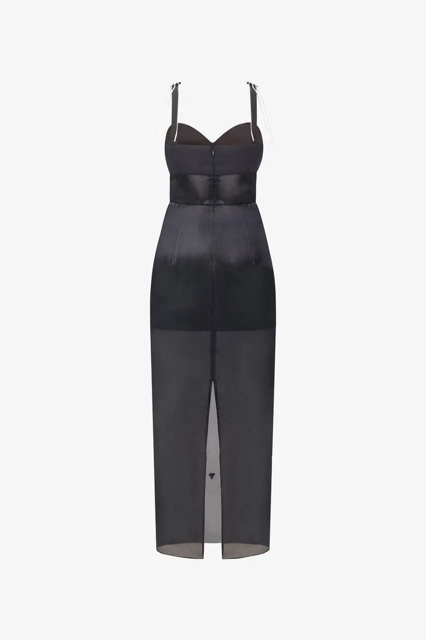 Couture Orchid Appliqué Maxi Dress sold by Kalisa product image thumbnail 4