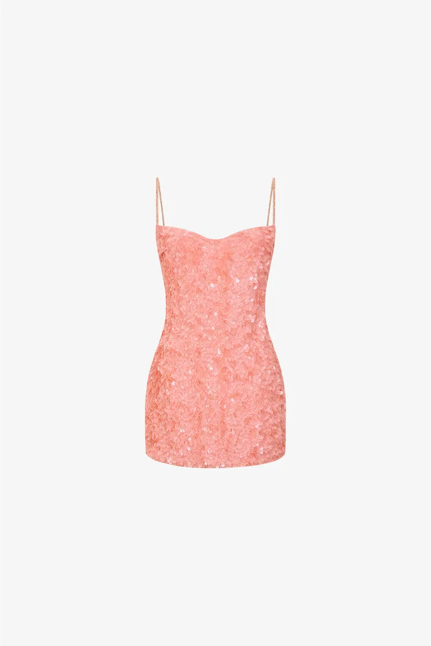 Revealed Glow Sequin Spaghetti Strap Mini Dress sold by Kalisa product image thumbnail 2