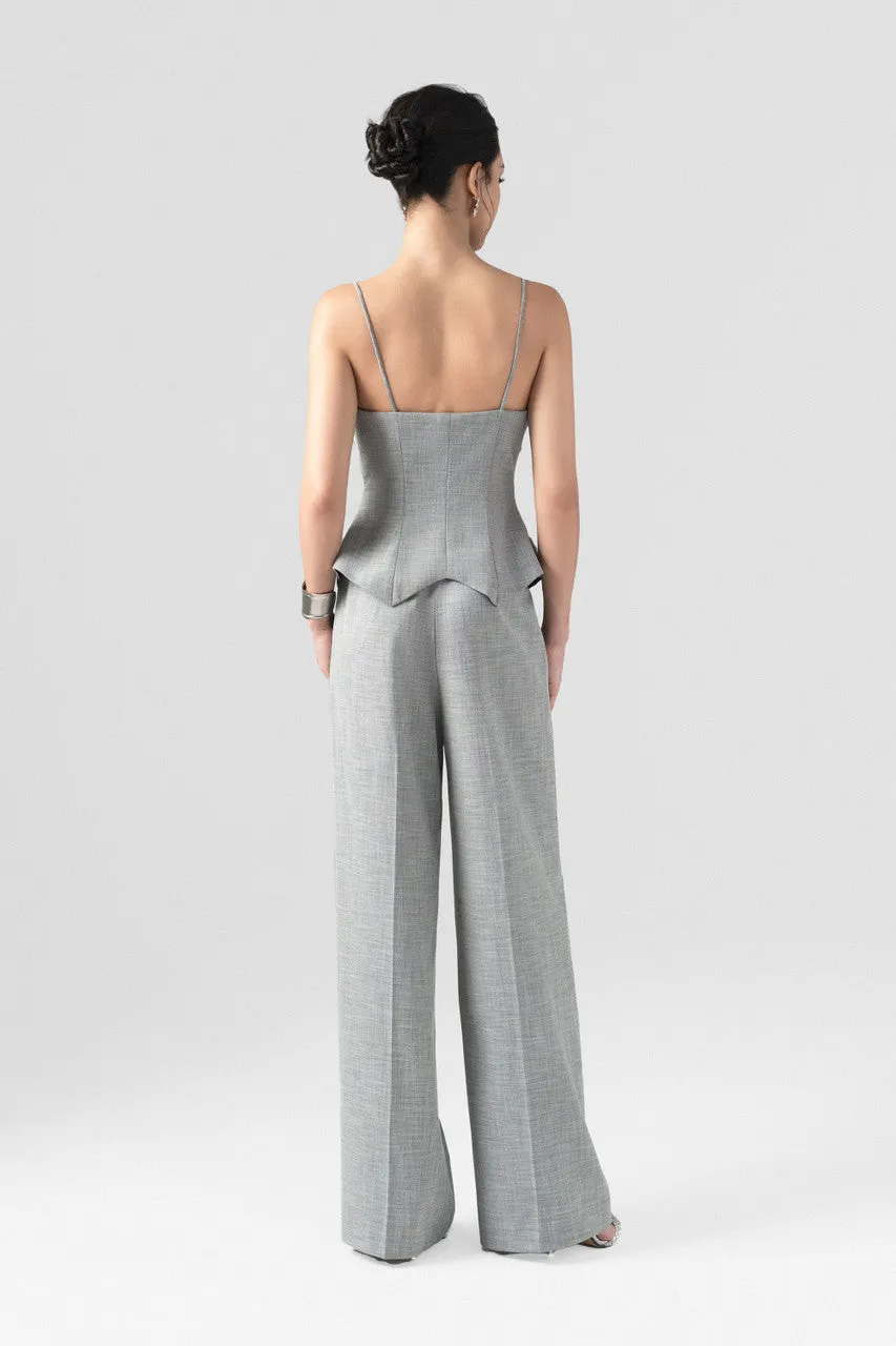 Power Elegant Long Straight-Leg Pants Set sold by Kalisa product image thumbnail 3