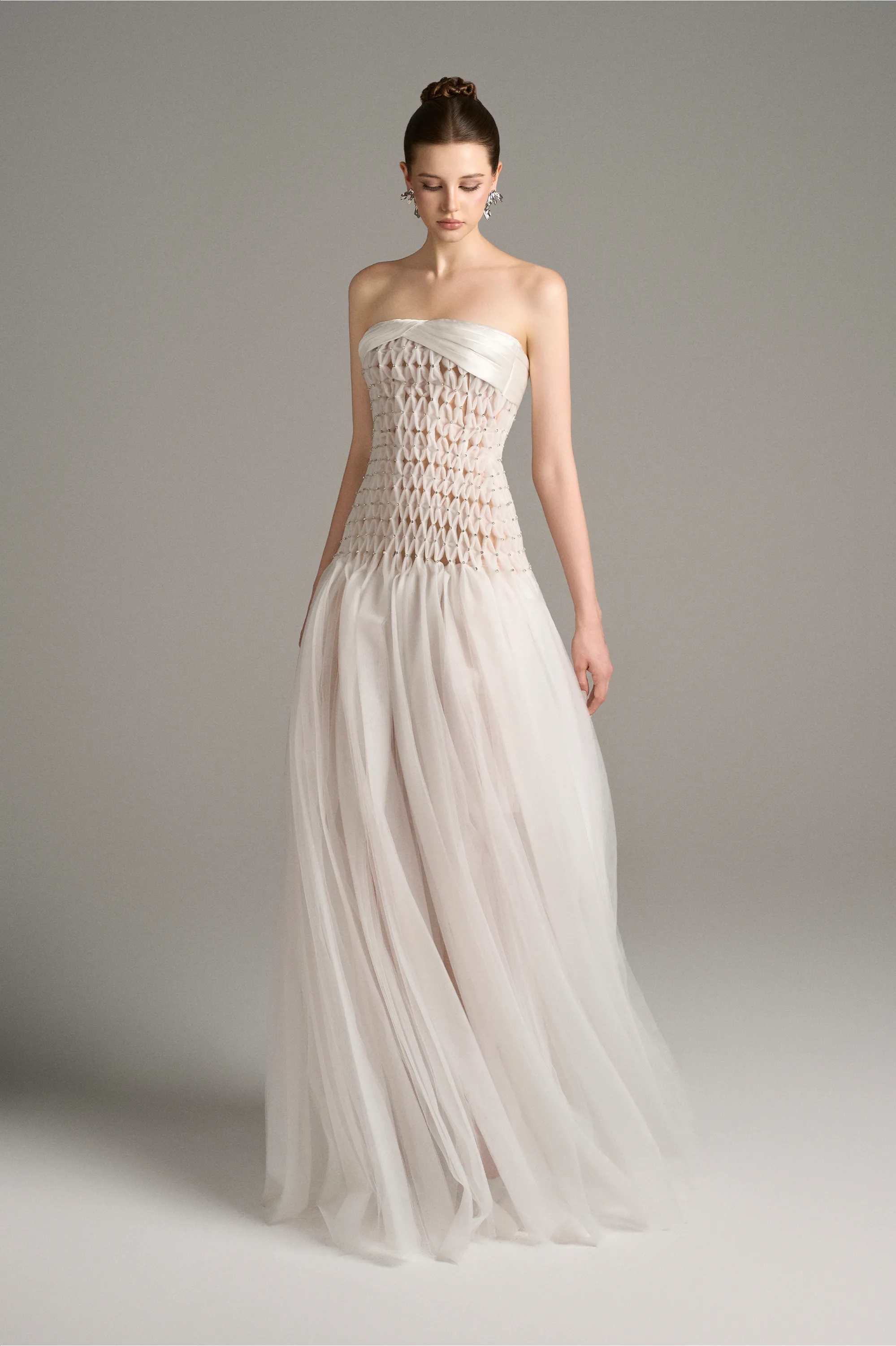 Tuscany Strapless Drop Waist Maxi Dress sold by Kalisa product image thumbnail 4