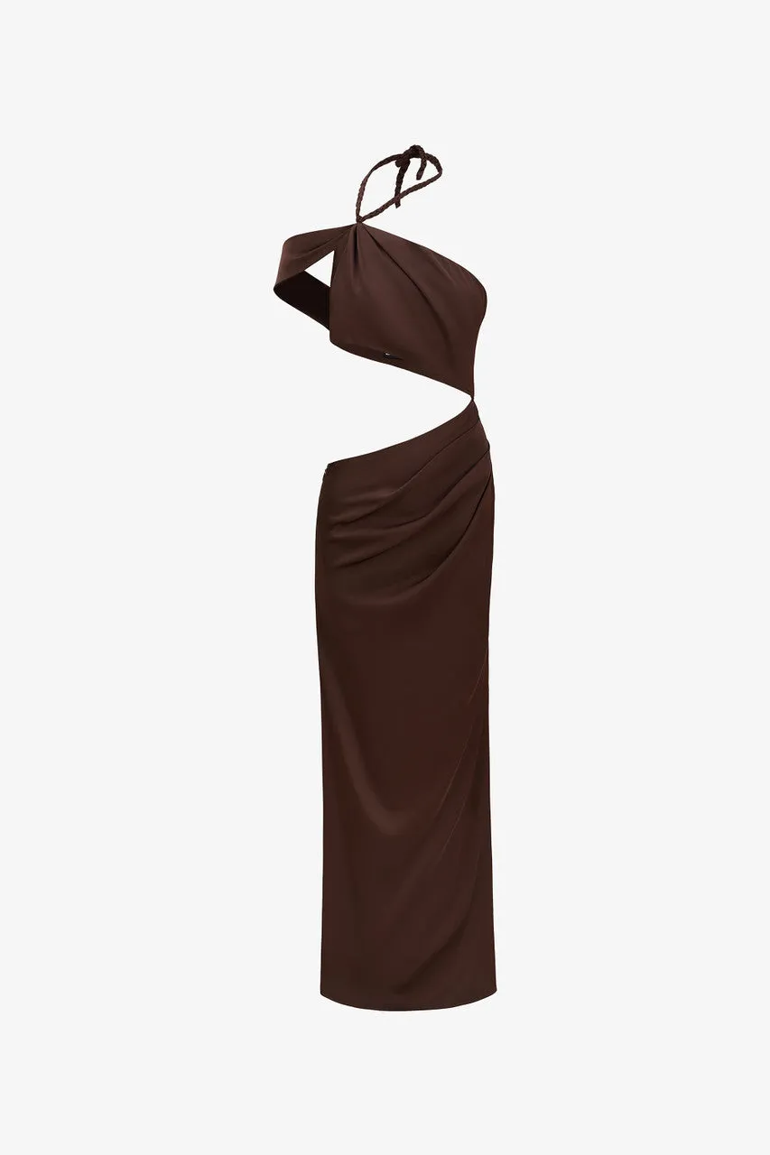 Scandal Silk Cut Out Maxi Dress sold by Kalisa product image thumbnail 2