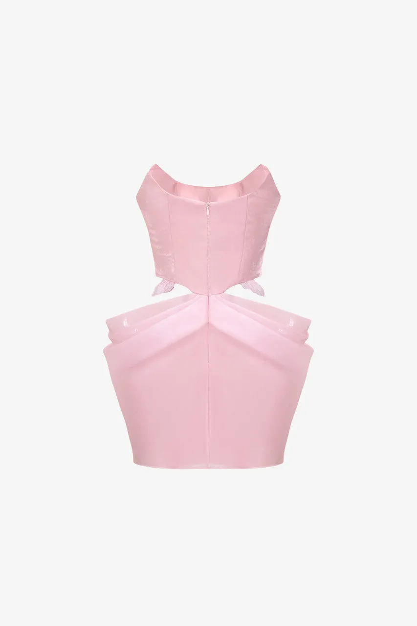 Aperture Handicraft Butterfly Details Mini Dress sold by Kalisa product image thumbnail 4