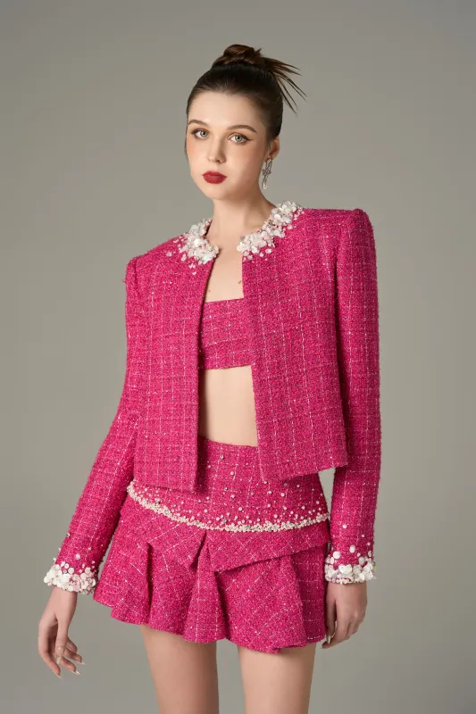 Pearly Embellished Jacket sold by Kalisa