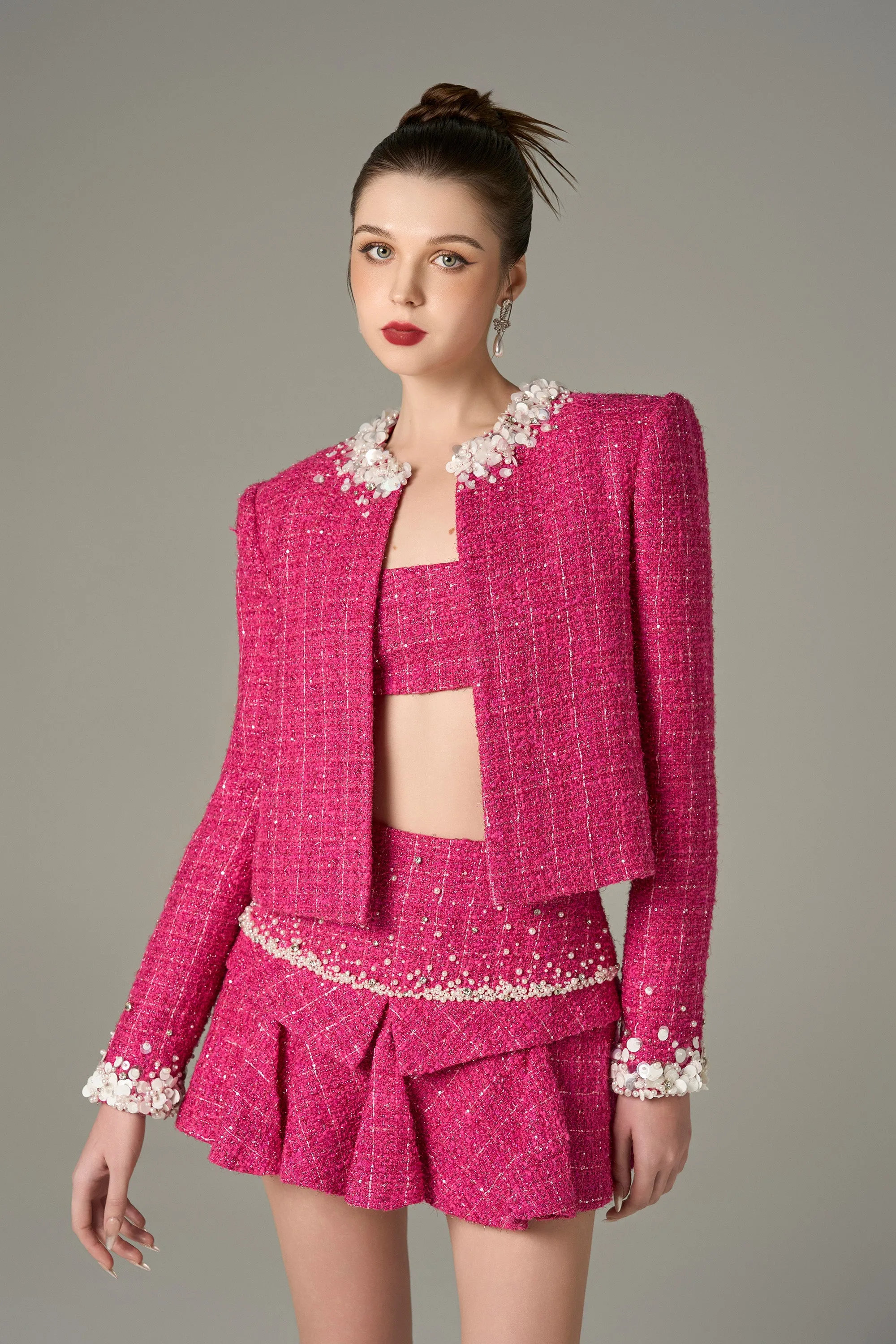 Pearly Embellished Jacket sold by Kalisa