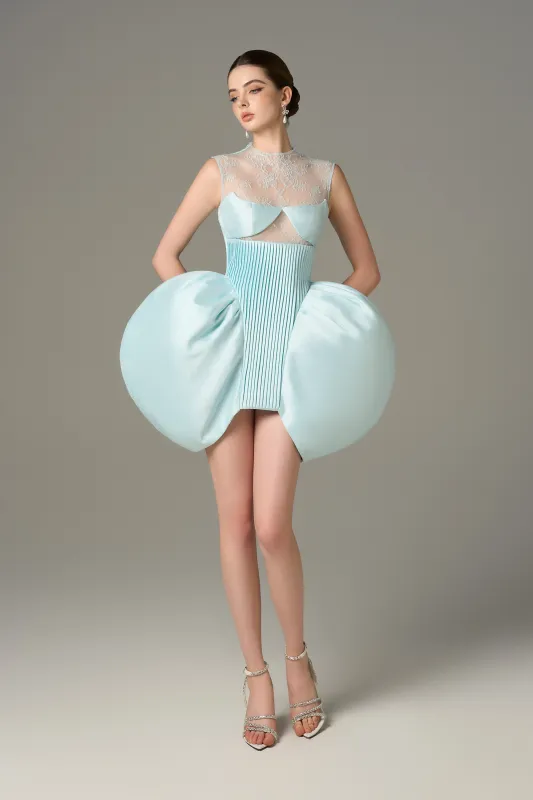 Contoured Exaggerated Hips Mini Dress sold by Kalisa