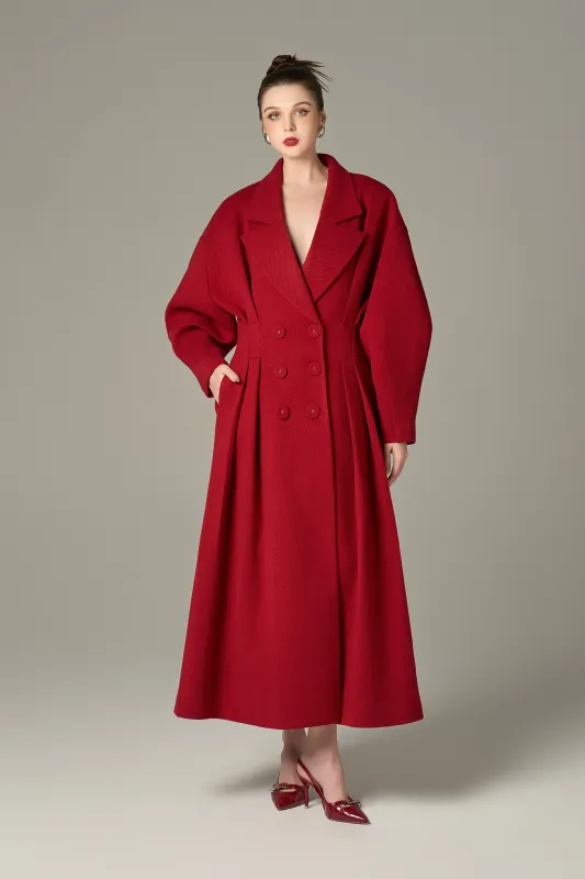 Cozy Oversize Felt Texture Coat sold by Kalisa