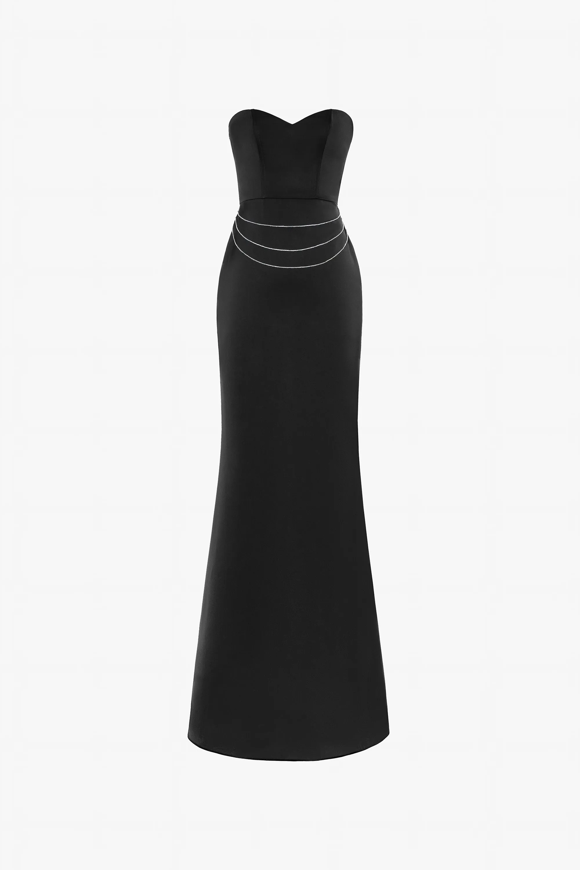 Glamorous Feather Trimmed Embellished Maxi Dress sold by Kalisa product image thumbnail 2