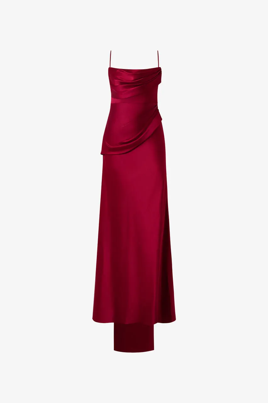Head-turner Embellished Silk Maxi Dress sold by Kalisa product image thumbnail 2
