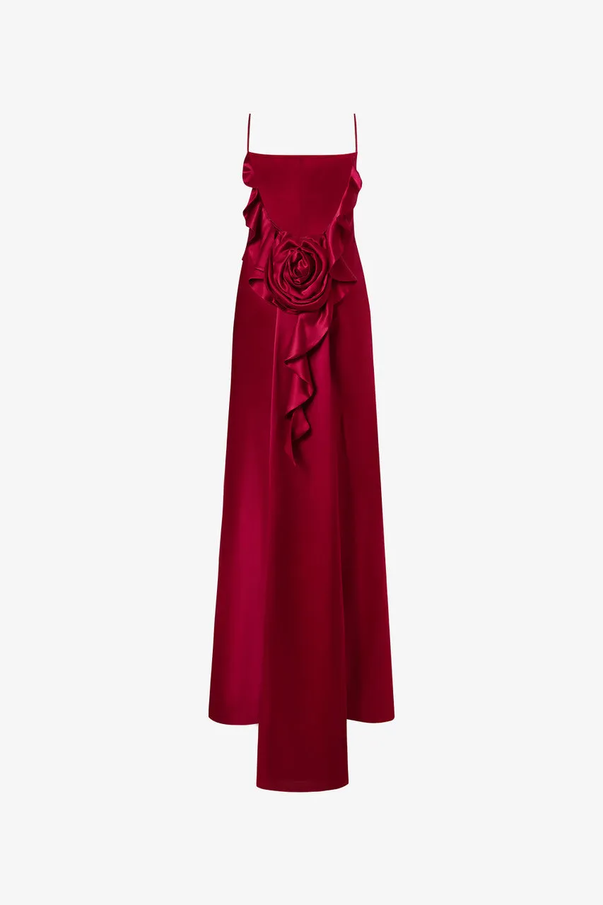 Head-turner Embellished Silk Maxi Dress sold by Kalisa product image thumbnail 4