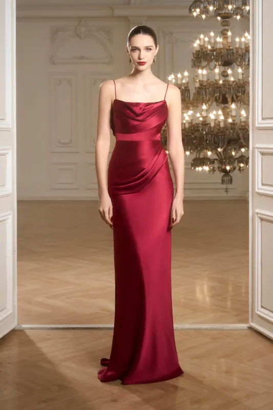 Head-turner Embellished Silk Maxi Dress sold by Kalisa