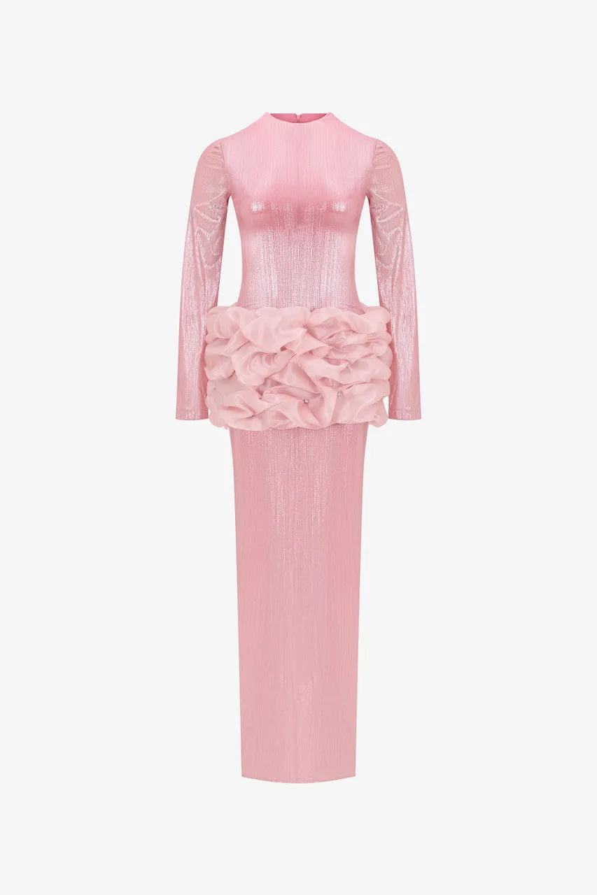 Cloud-nine Puffy Hip Maxi Dress sold by Kalisa product image thumbnail 2