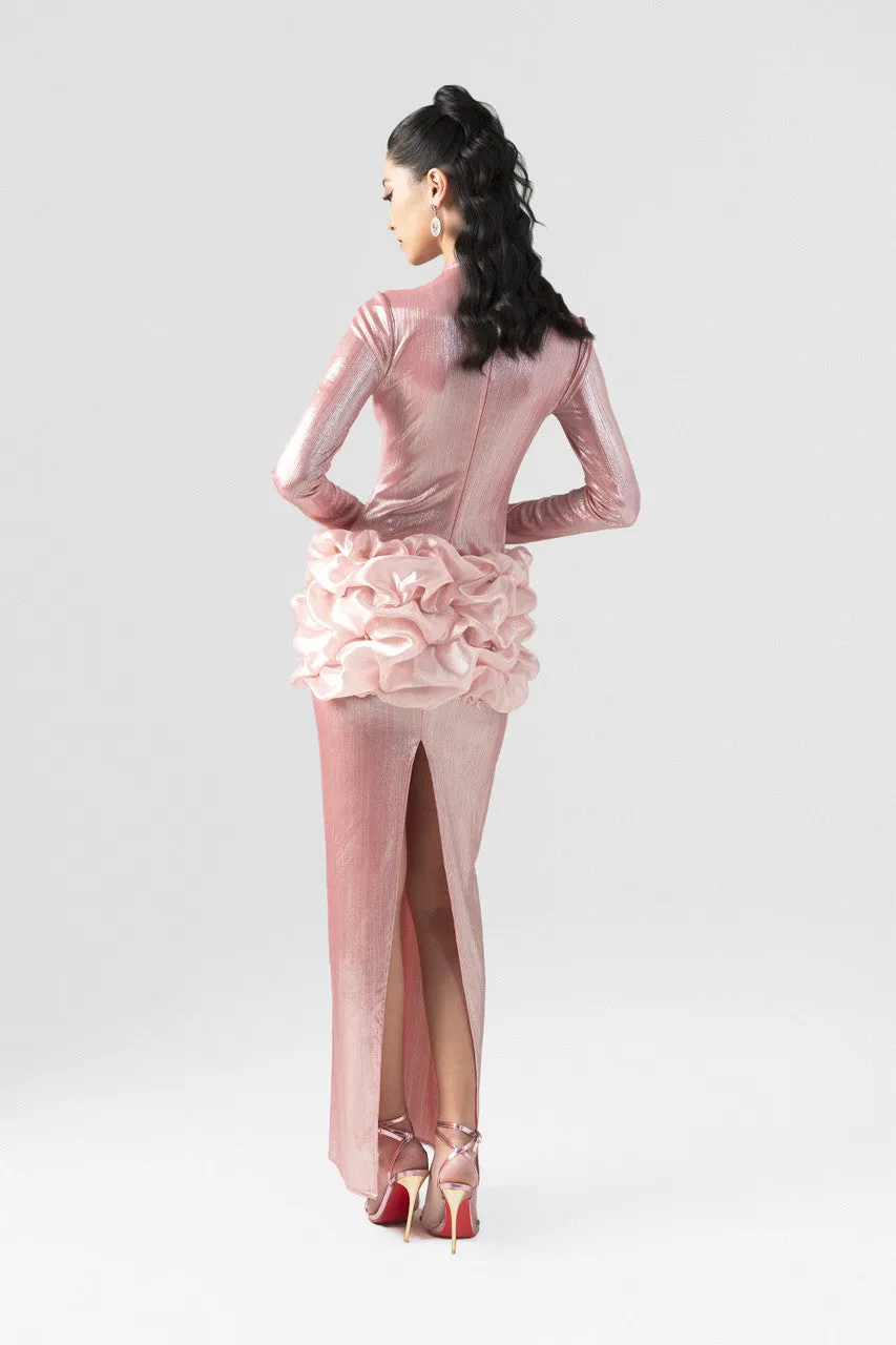 Cloud-nine Puffy Hip Maxi Dress sold by Kalisa product image thumbnail 3