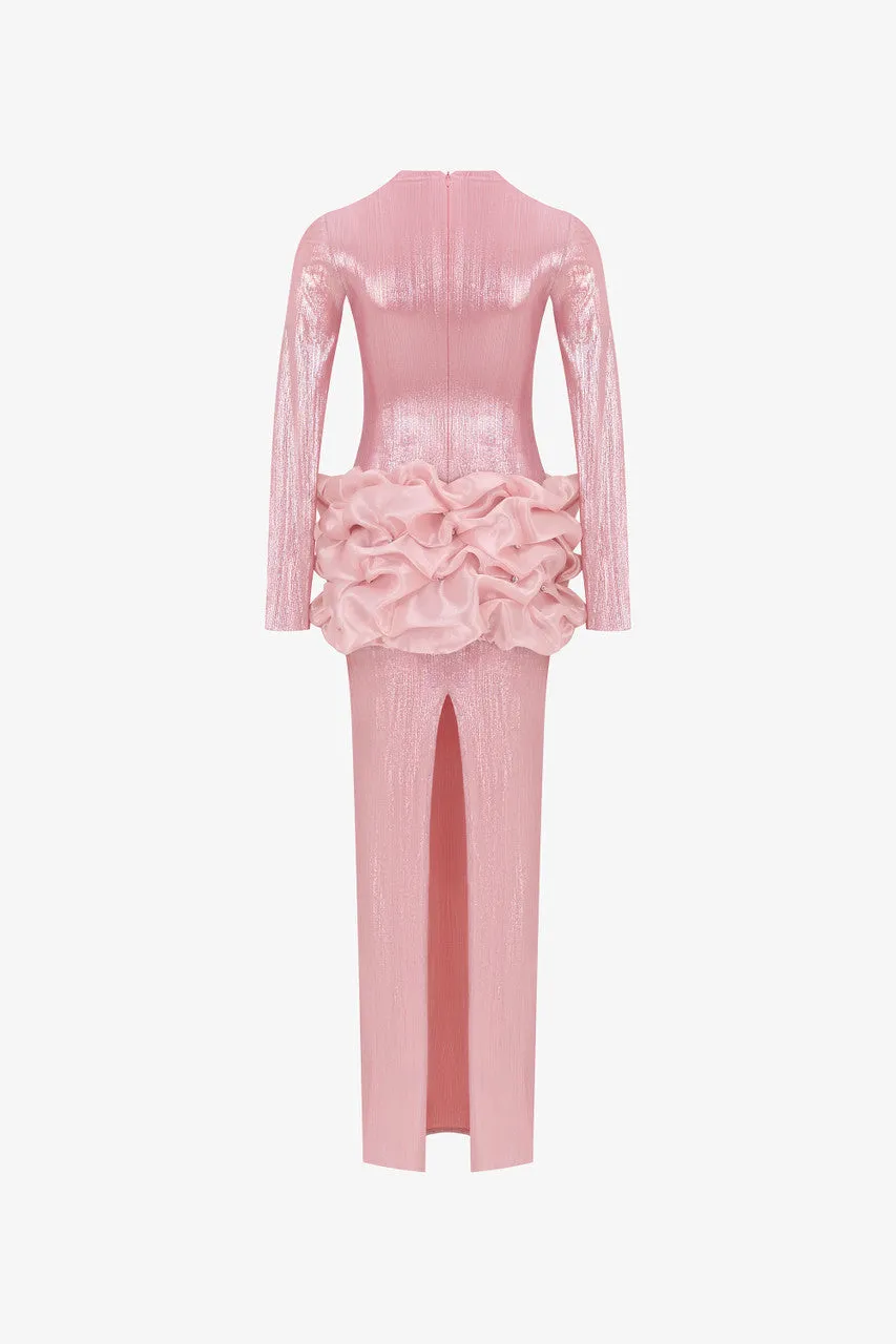 Cloud-nine Puffy Hip Maxi Dress sold by Kalisa product image thumbnail 4