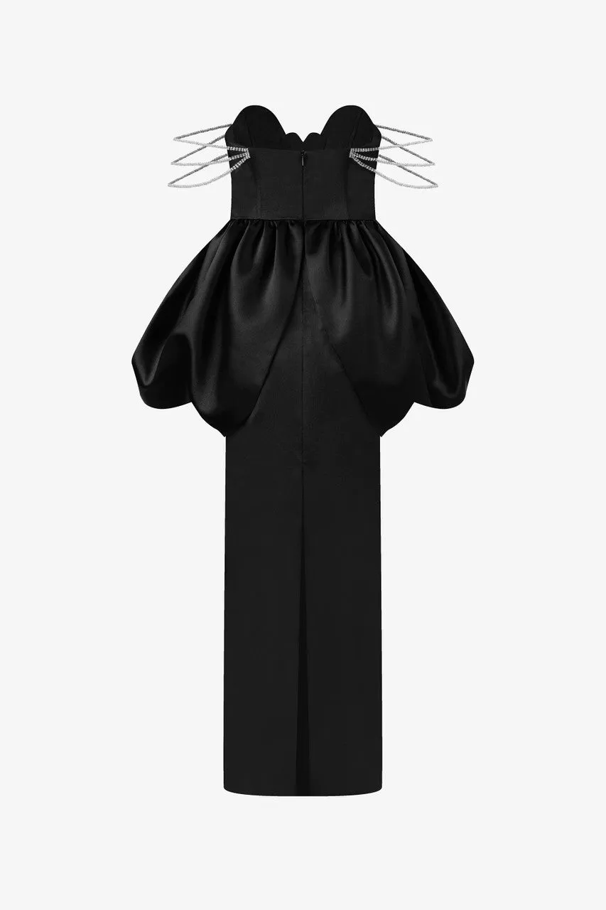 Ensemble Puff-Waisted Maxi Dress sold by Kalisa product image thumbnail 4